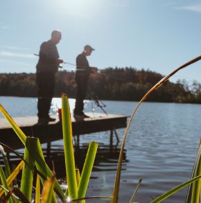 Angelurlaub am Schleinsee im Herbst