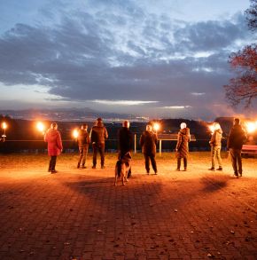 Fackelwanderung rund um den Schleinsee