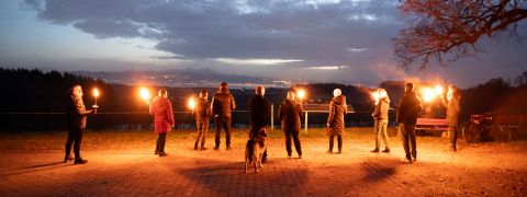 Fackelwanderung